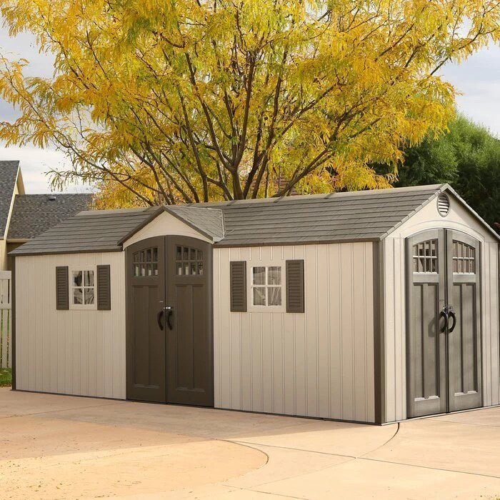 img-277_1d3be0f5-ff5a-4f57-b324-864bb4dd298f.jpg 20 ft. x 8 ft. Outdoor Plastic Storage Shed - Image 1